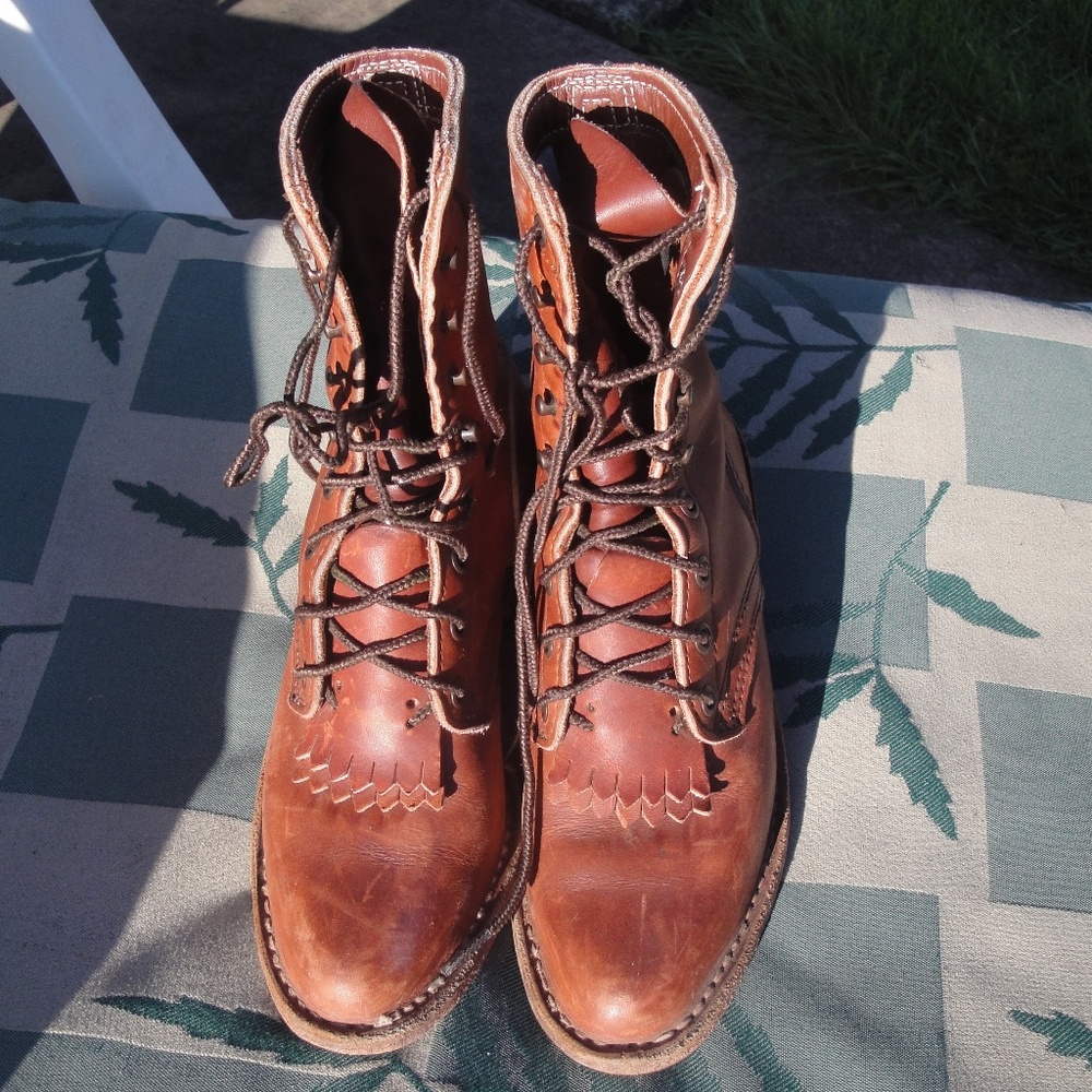 Whites leather Western ankle boots size 4.5 B US